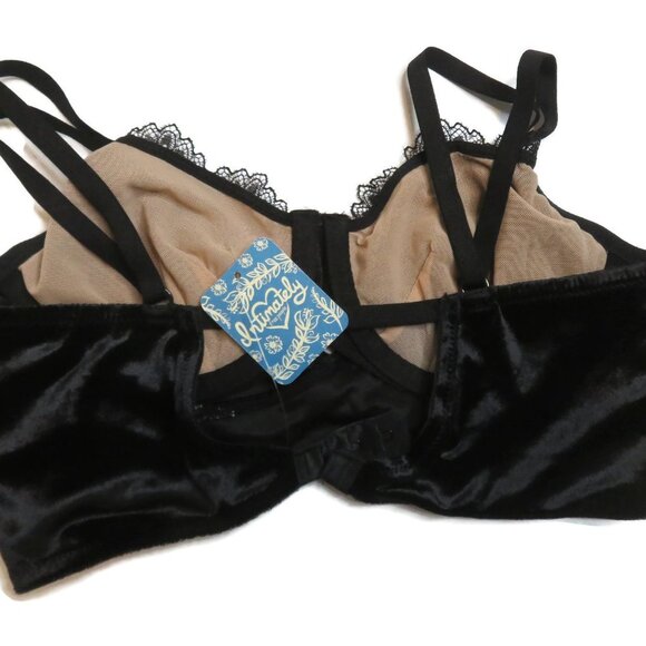 Free People Aurora Longline Underwire Bra Small Black Combo New NWT - Picture 2 of 3